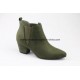 Fabric Upper Women High Heel Boots for Winter