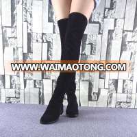 The latest design suede over knee leather thigh high boots